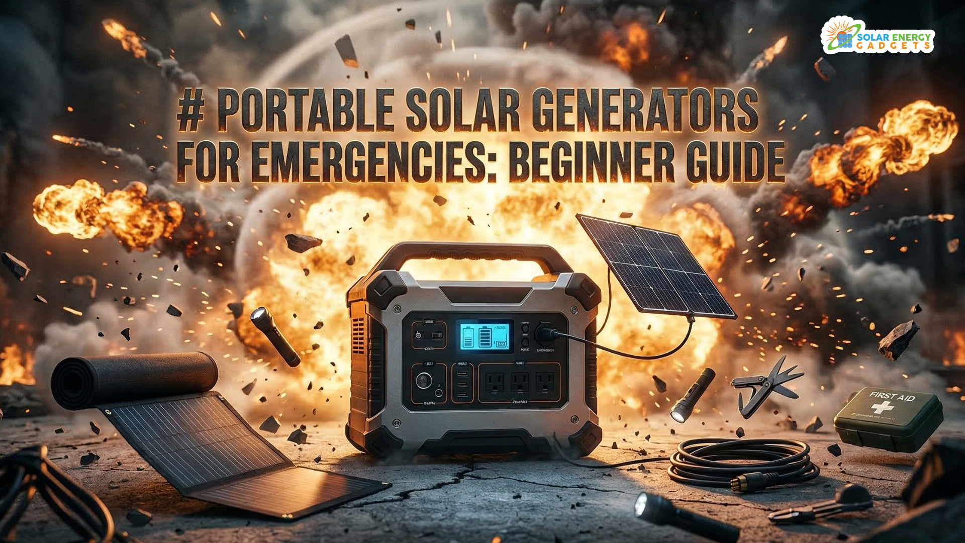 Portable Solar Generators for Emergencies: Beginner Guide for USA 2026