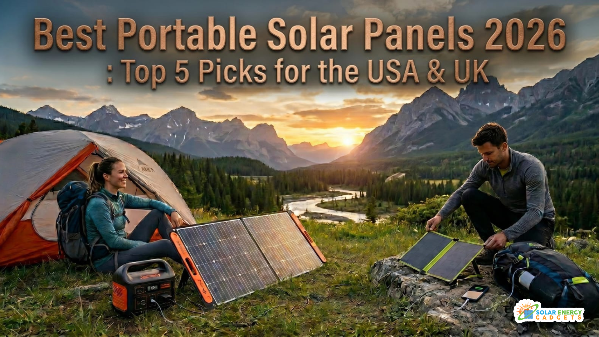 Best Portable Solar Panels 2026 Top 5 Picks for the USA & UK