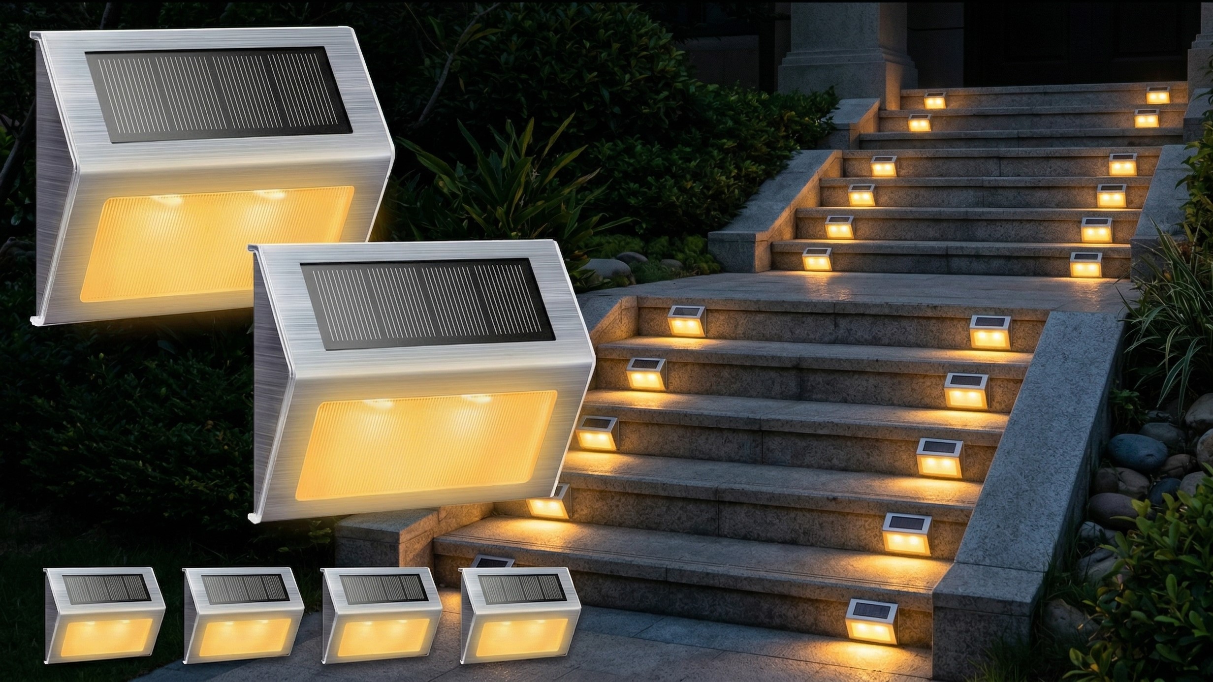 XLUX S60 Solar Pathway Lights