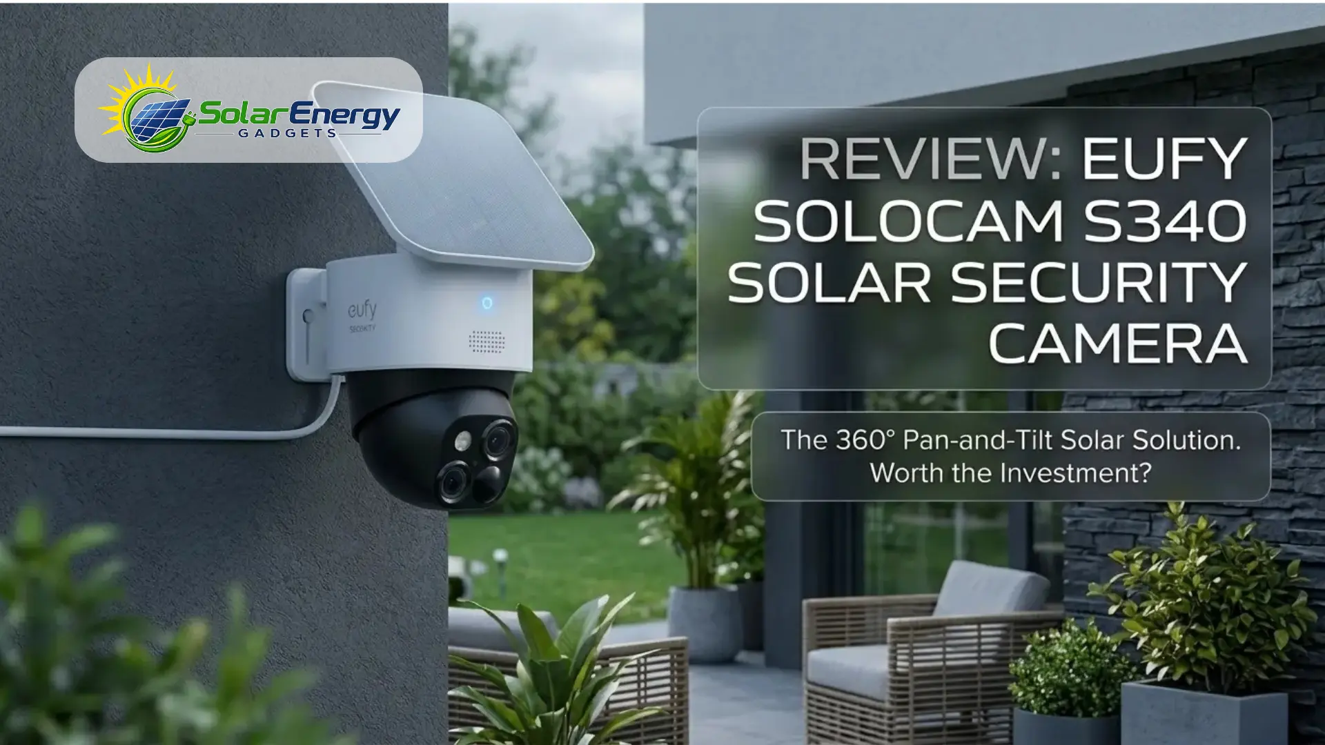 Eufy SoloCam S340 Solar Security Camera Review