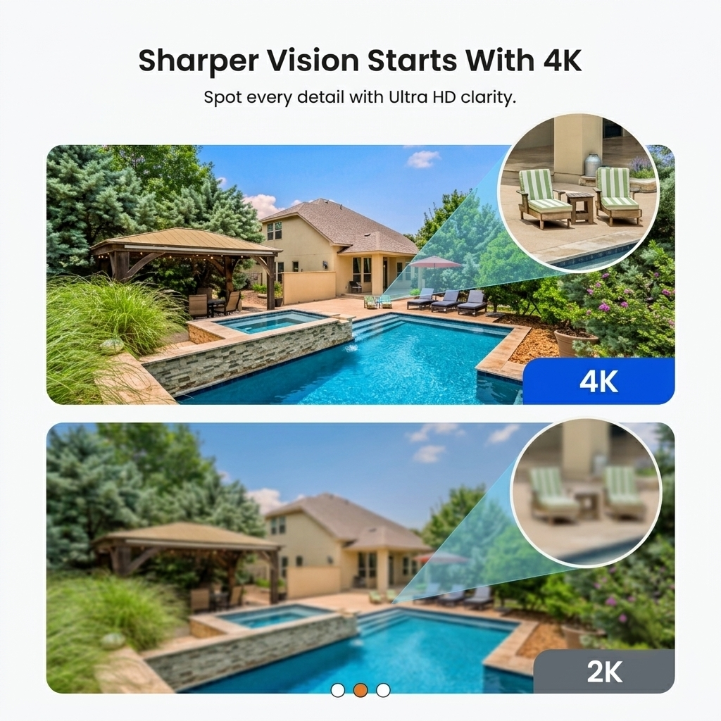 4k Output by Reolink Argus 4 Pro
