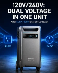 120V240V Dual voltage in one unit