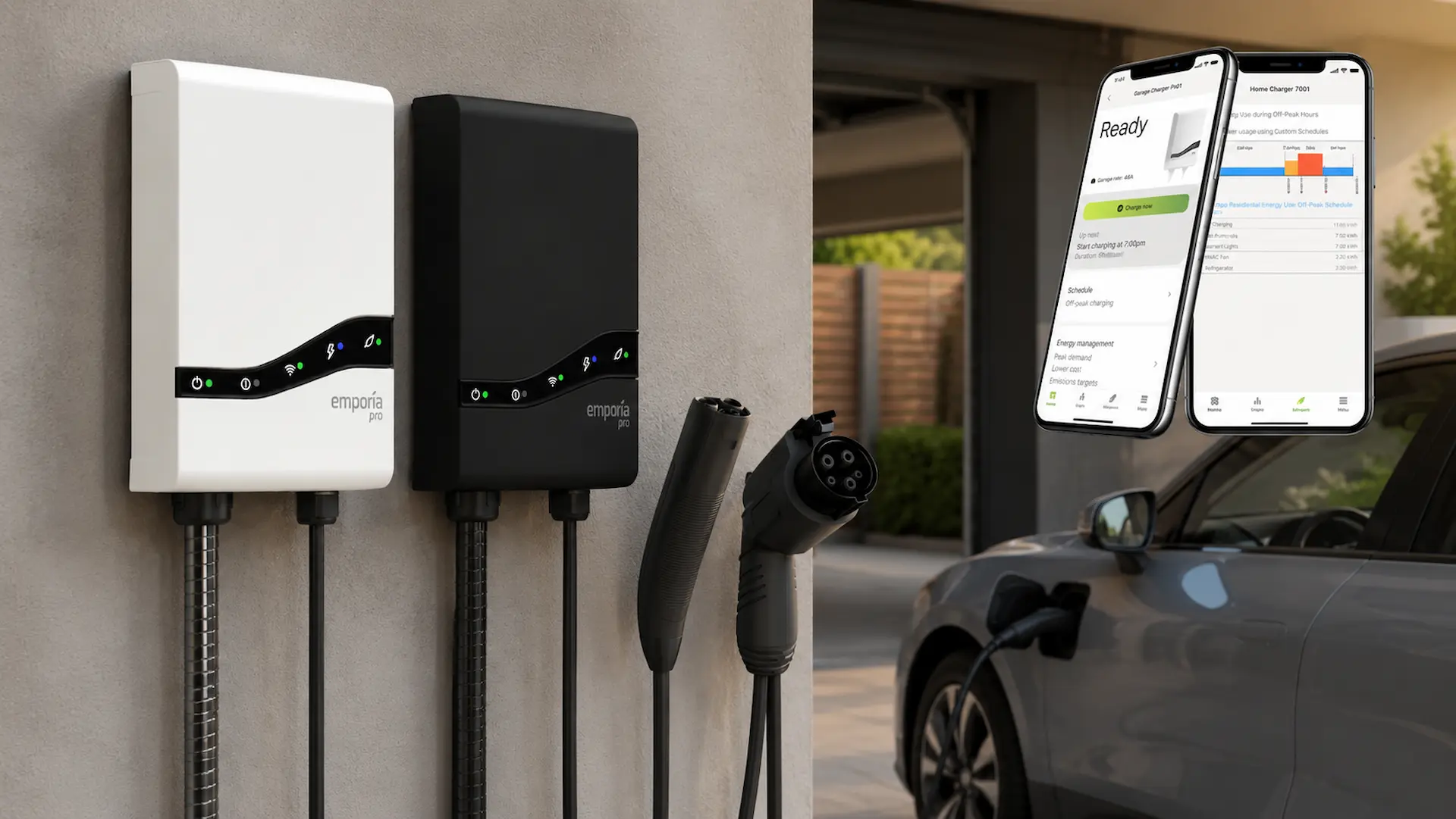 Emporia Pro Level 2 EV Charger installed in USA homes