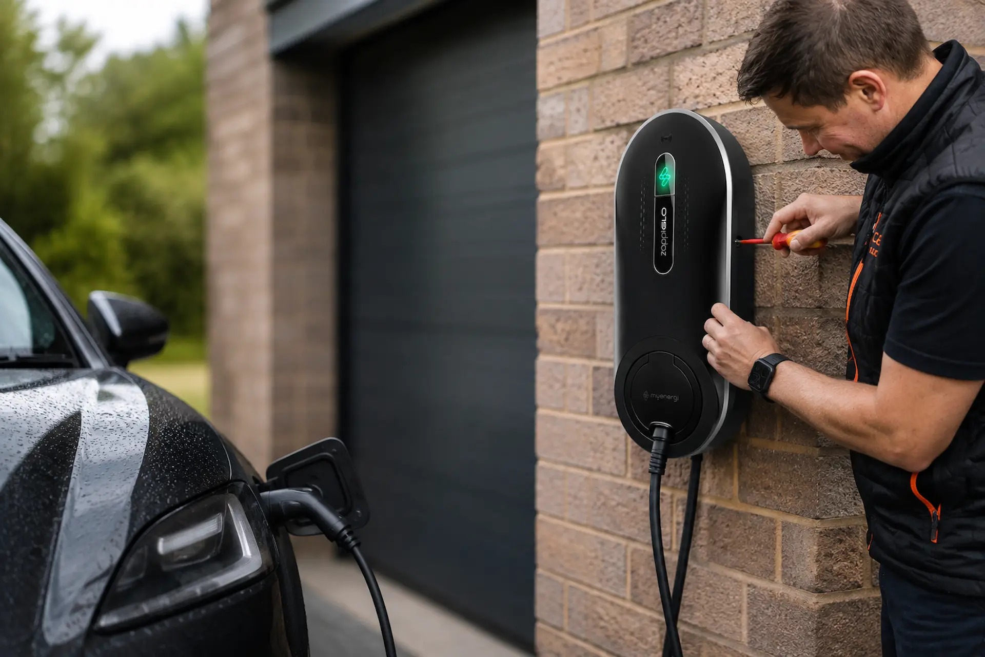 Zappi GLO EV Charger Installation