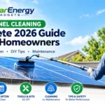 Solar Panel Cleaning & Maintenance Guide (2026, USA)