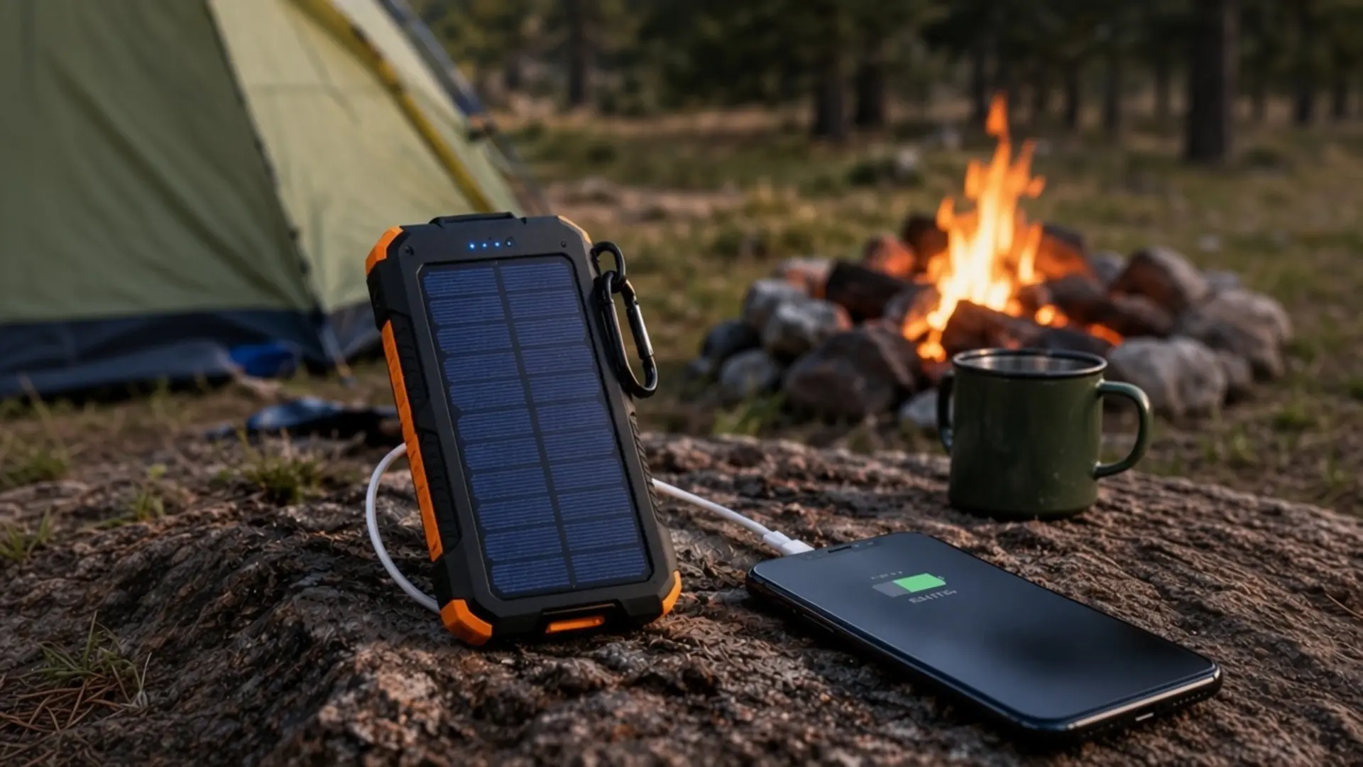 Solar Power Banks (Built-In Solar Panel)