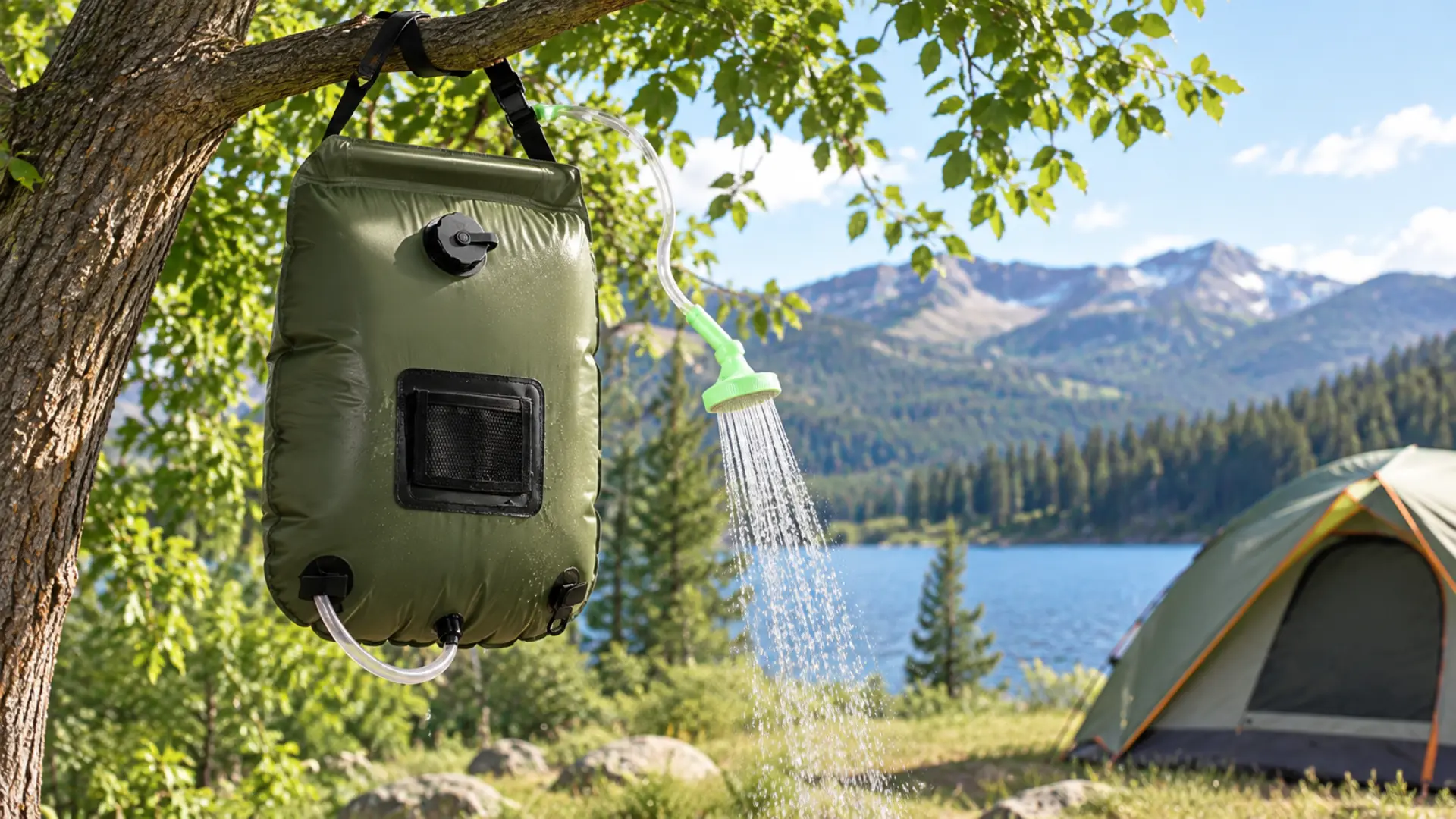 Solar Shower Bags for Camping