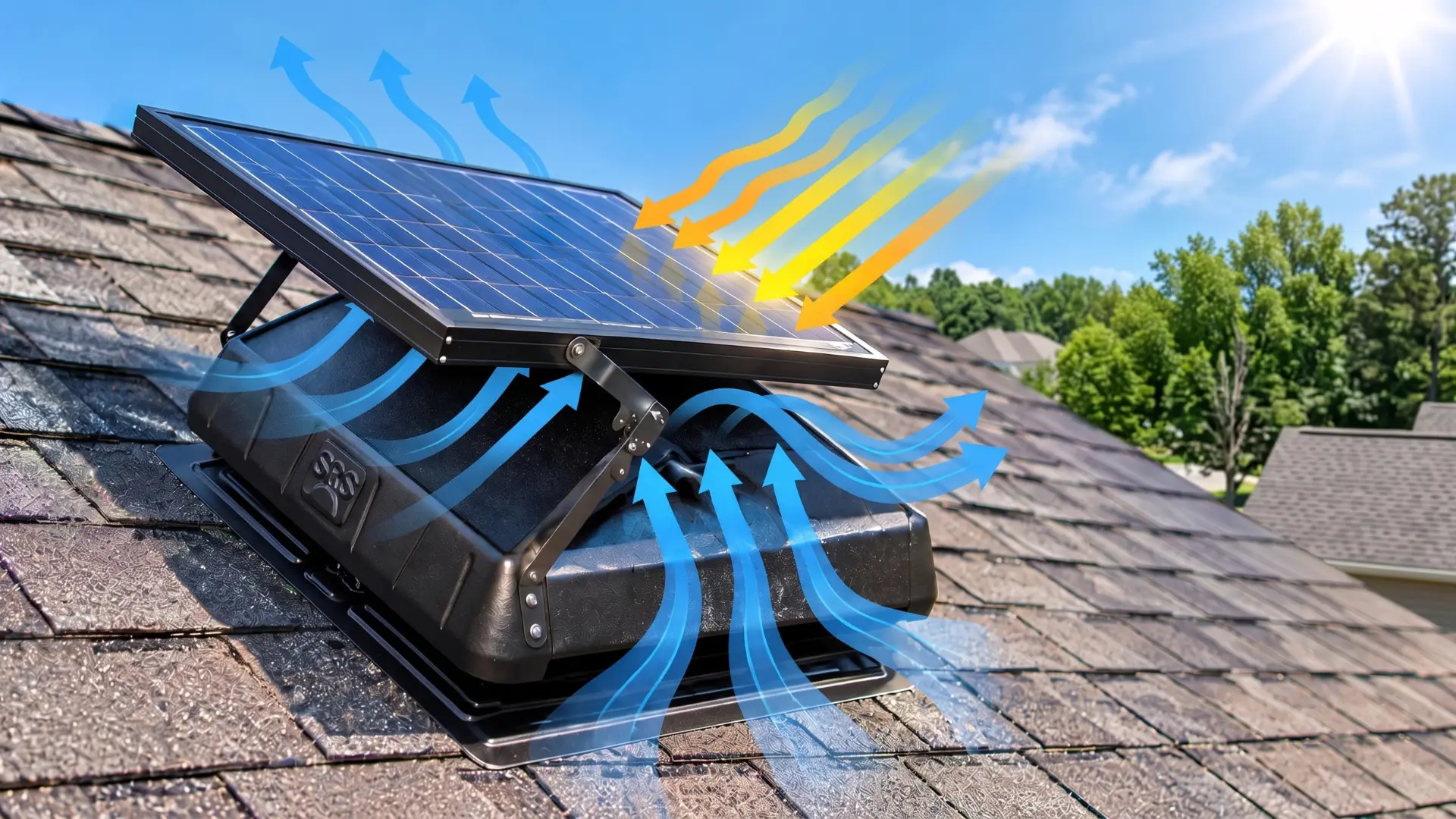 Solar Tent Attic Ventilation & Shade Systems