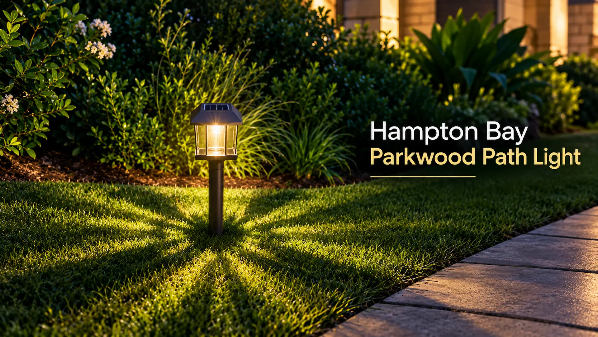 Hampton Bay Parkwood Path Light