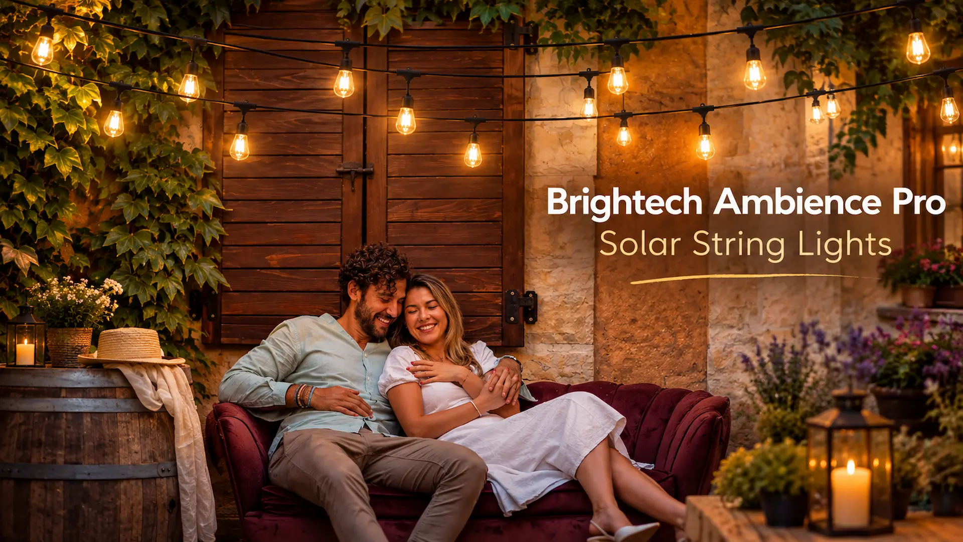 Brightech Ambience Pro Solar String Lights