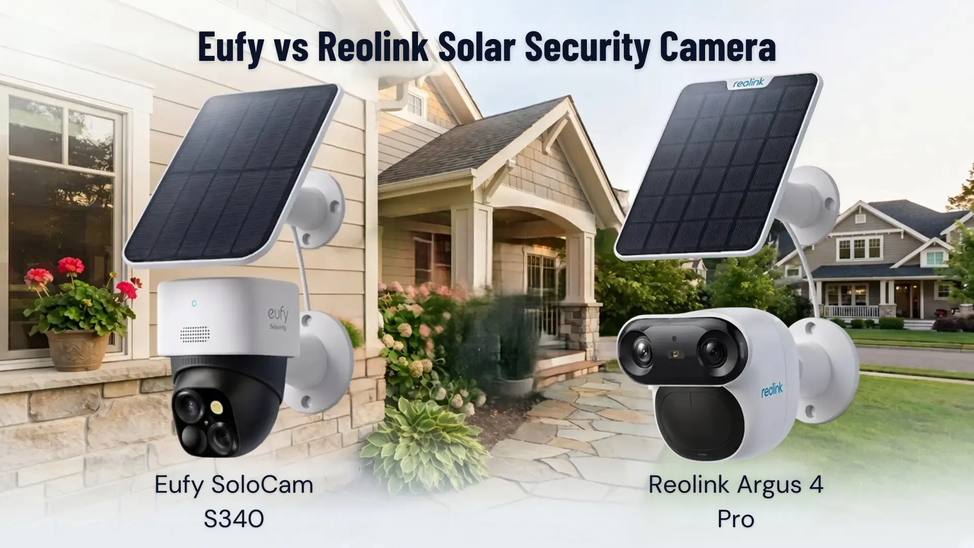 Eufy SoloCam S340 vs Reolink Argus 4 Pro